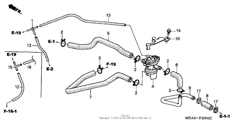 Air injection control valve (a)