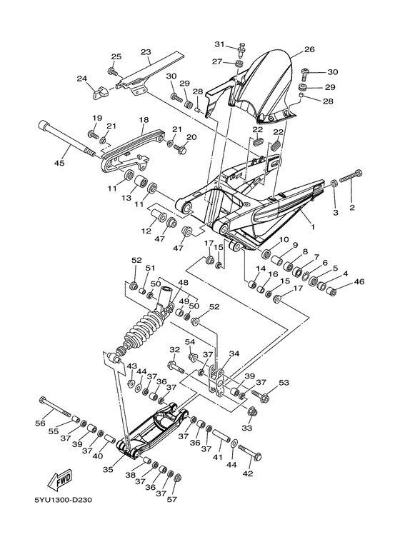 Rear arm & suspension