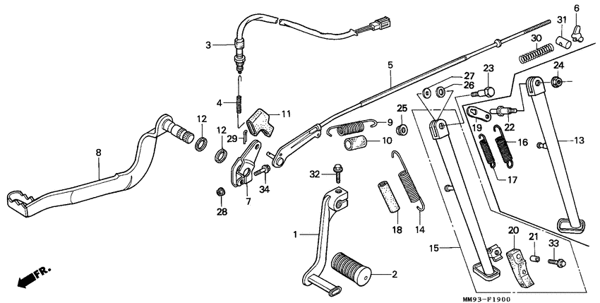 Pedal/stand