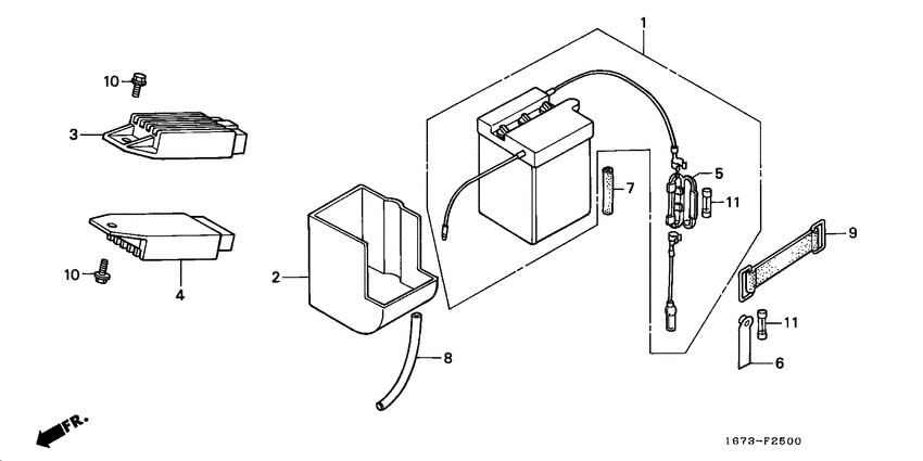Battery/regulator