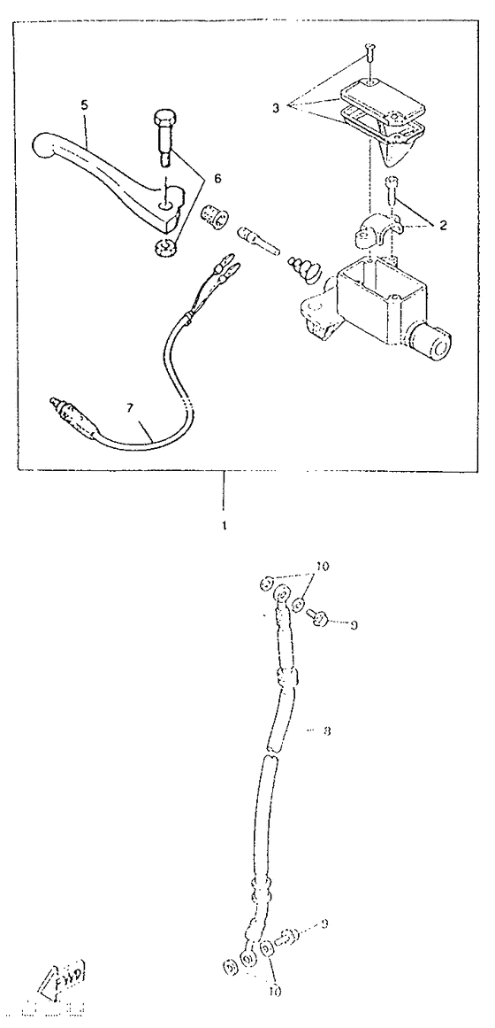 CW50RS Главный тормозной цилиндр