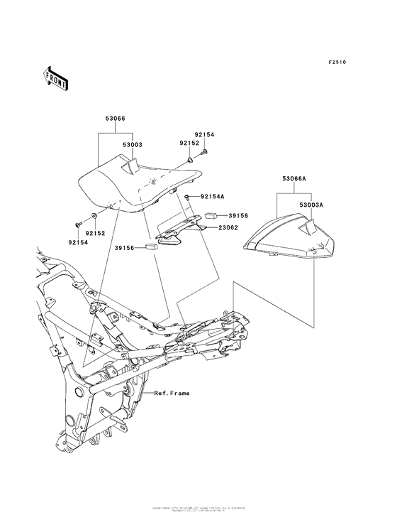 EX300 Сиденье