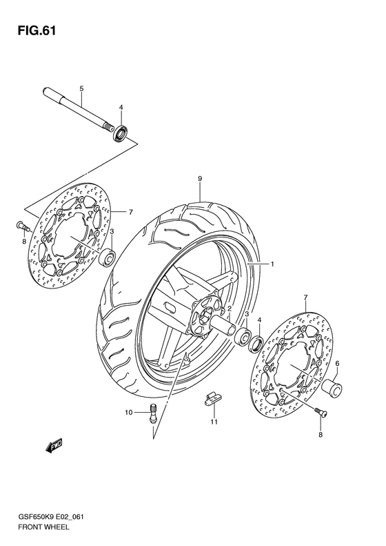 GSF650 Transom + tube