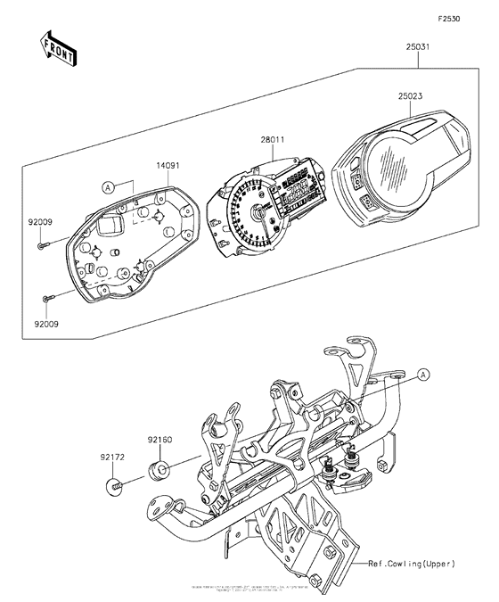 ZX1000 Приборы