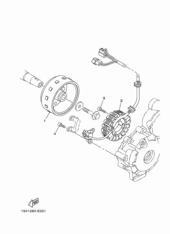 YBR250 Генератор