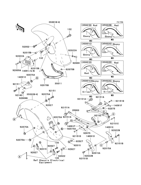 Fenders(1/2)(r2-r5)