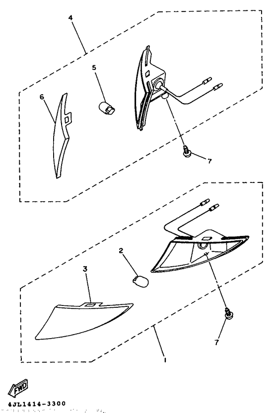 YA50ZA Поворотники