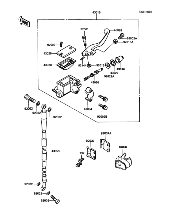  Главный тормозной цилиндр