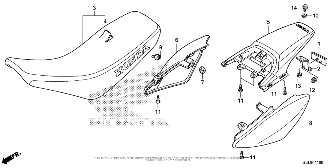 Seat + Rear Fender