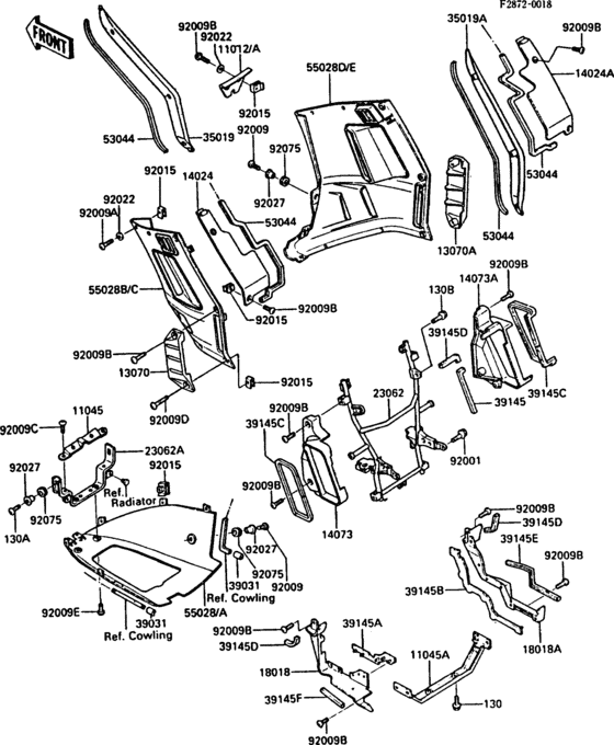 Cowling lowers(1/2)(zg1000-a1)