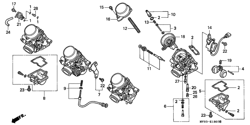 Carburetor assy