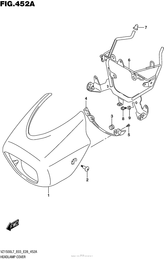 Headlamp Cover