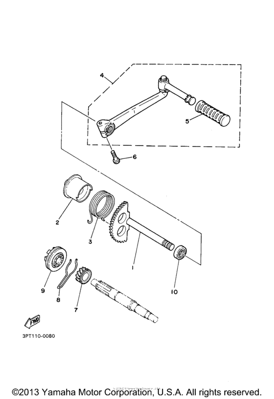 PW50T1 Стартер