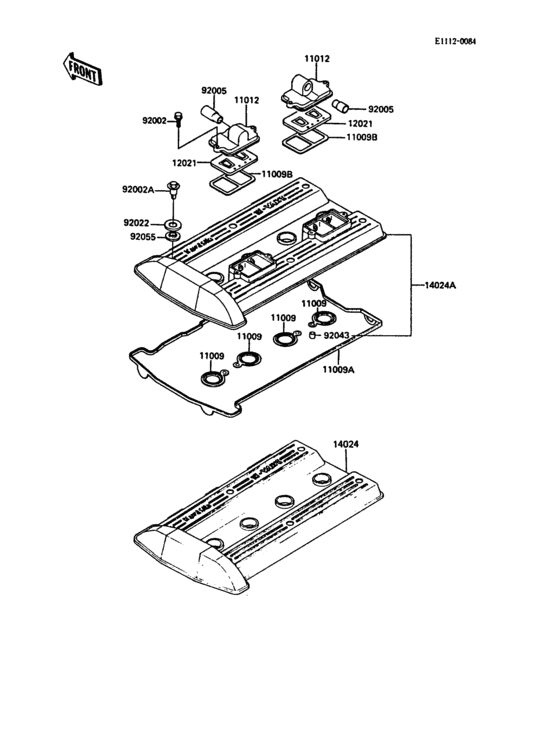 ZG1000 Крышка головки цилиндров