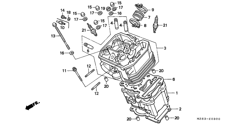 Cylinder/cylinder head