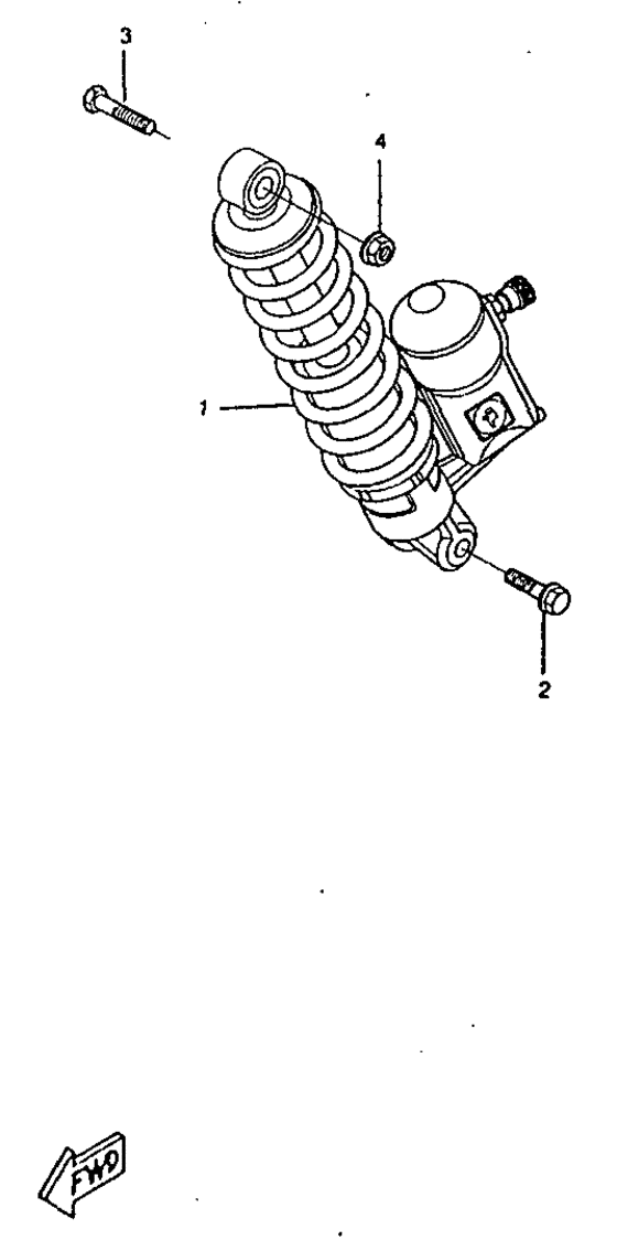 CW50RSX Задняя подвеска