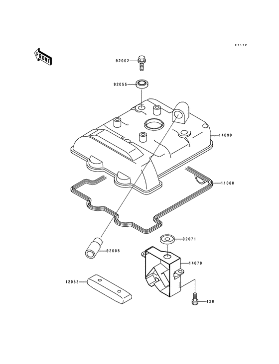  Крышка головки цилиндров