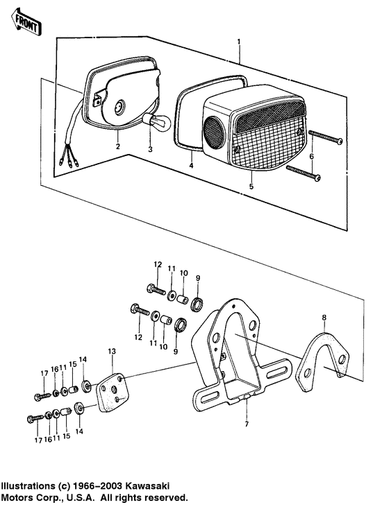 Taillight unit ass`y