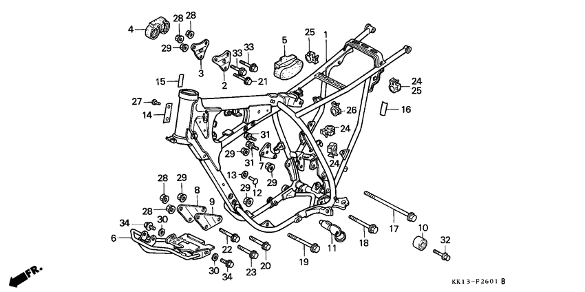 Frame body