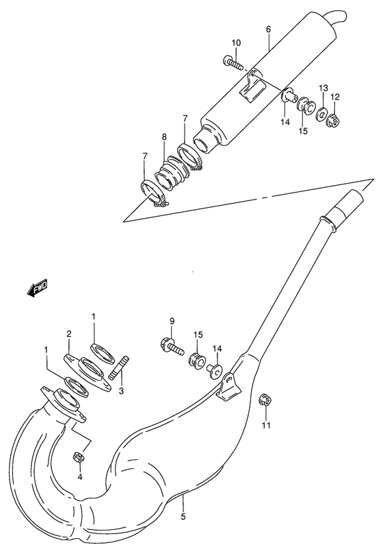 Muffler comp