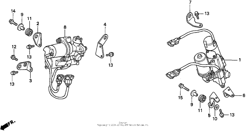 ST1100 (ABS/ TCS) St1100a abs modulator 95