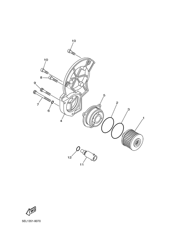 BT1100 Масляный фильтр