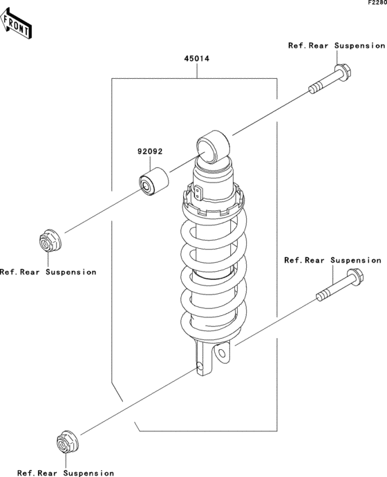 ZR750 Амортизатор