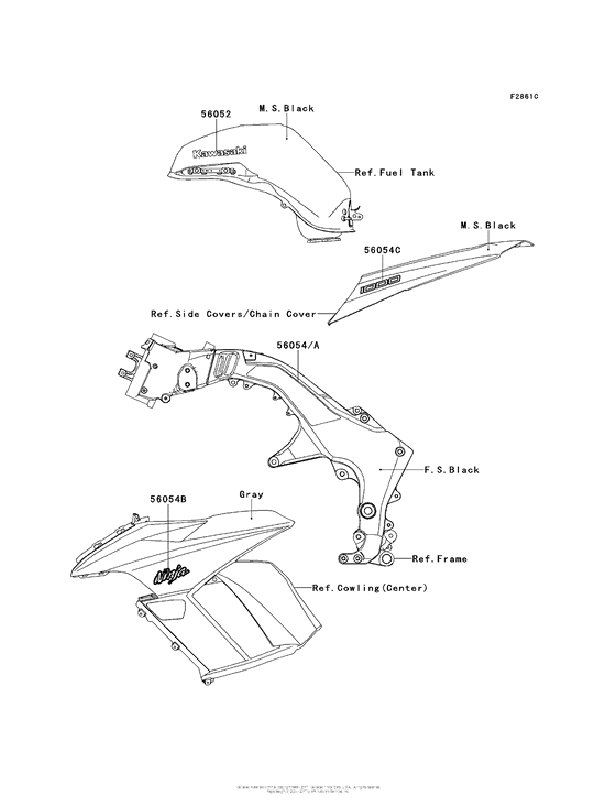 ZX1000 Decals (Black)(Gcf)