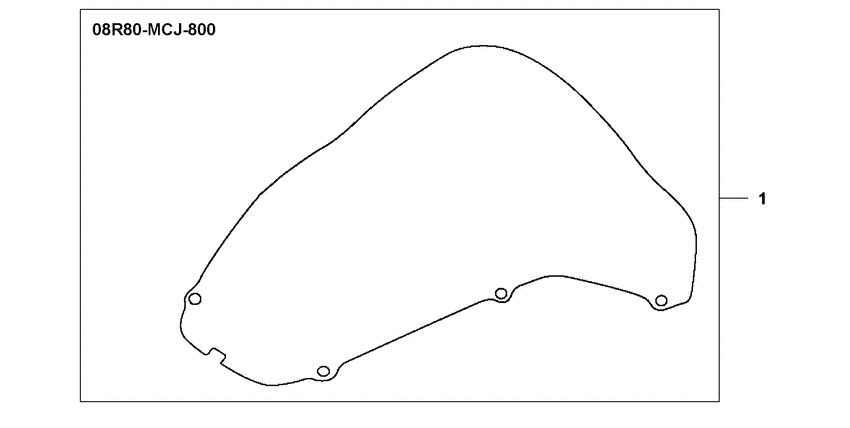 CBR900RR Ветровое стекло