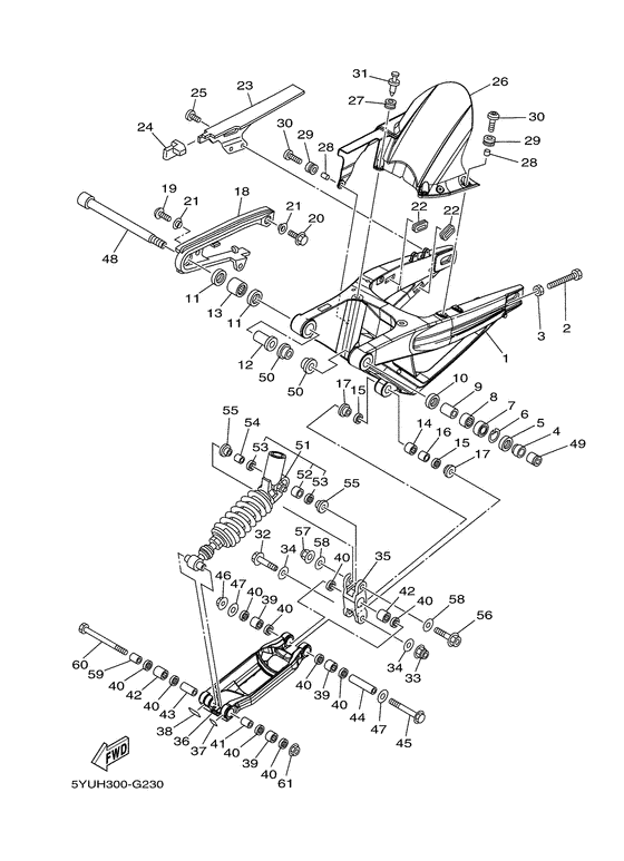 Rear arm & suspension