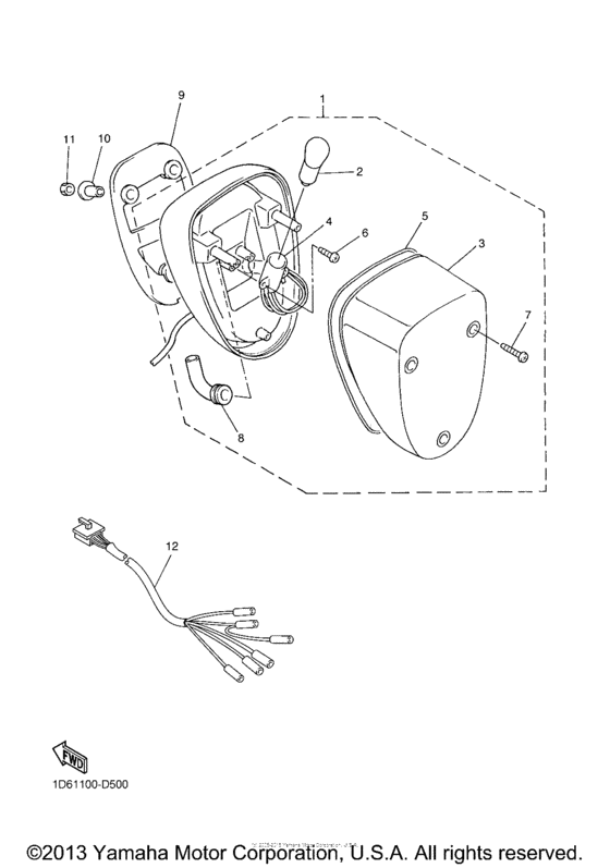XVZ13CTYR Фонарь