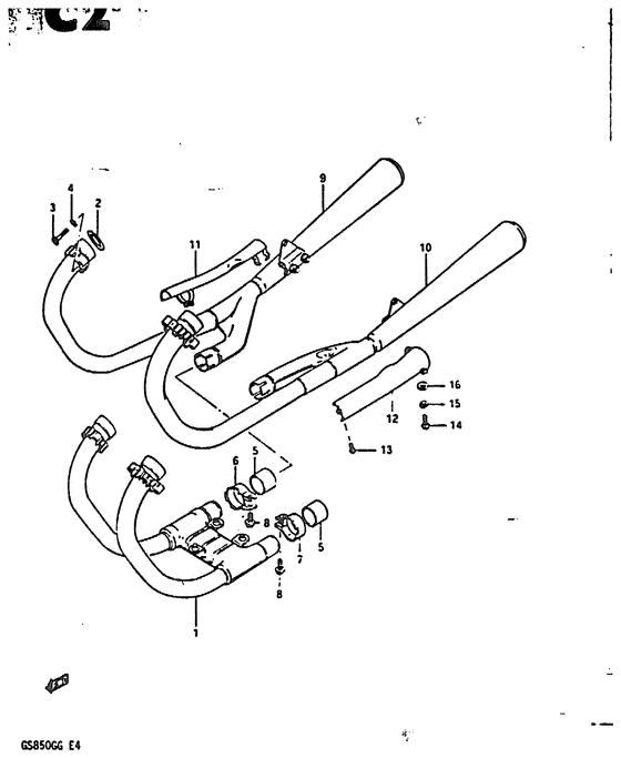 Muffler comp