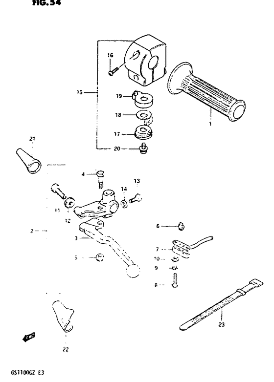 Left handle switch