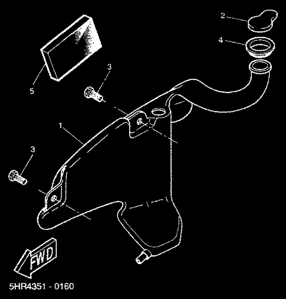 CW50RS Бак масляный