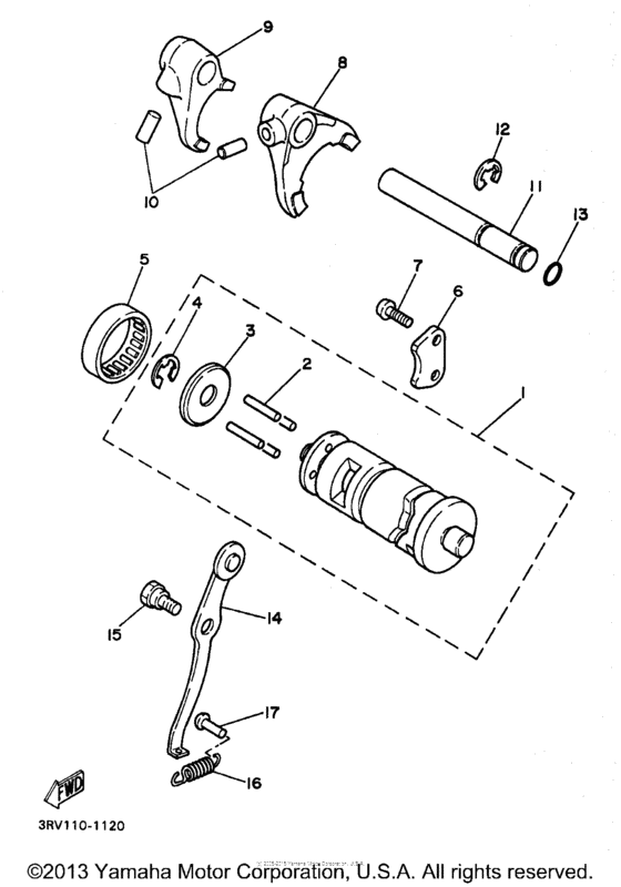 PW80K1 Копирный вал