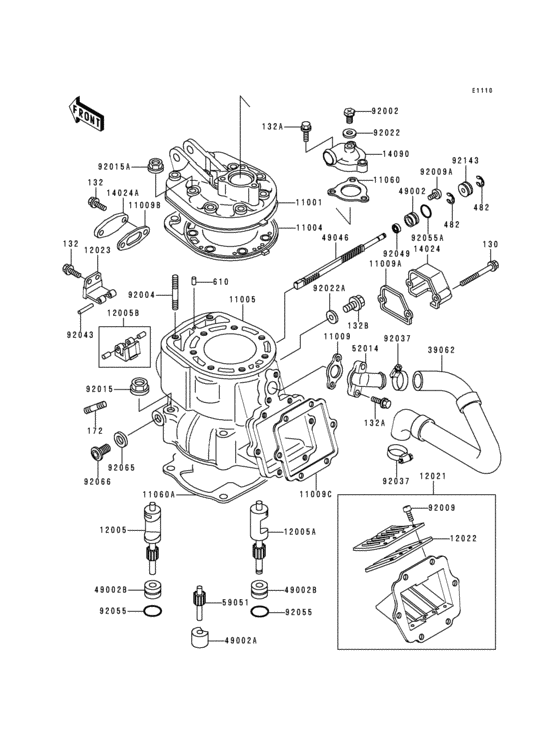 Cylinder head/cylinder(1/2)