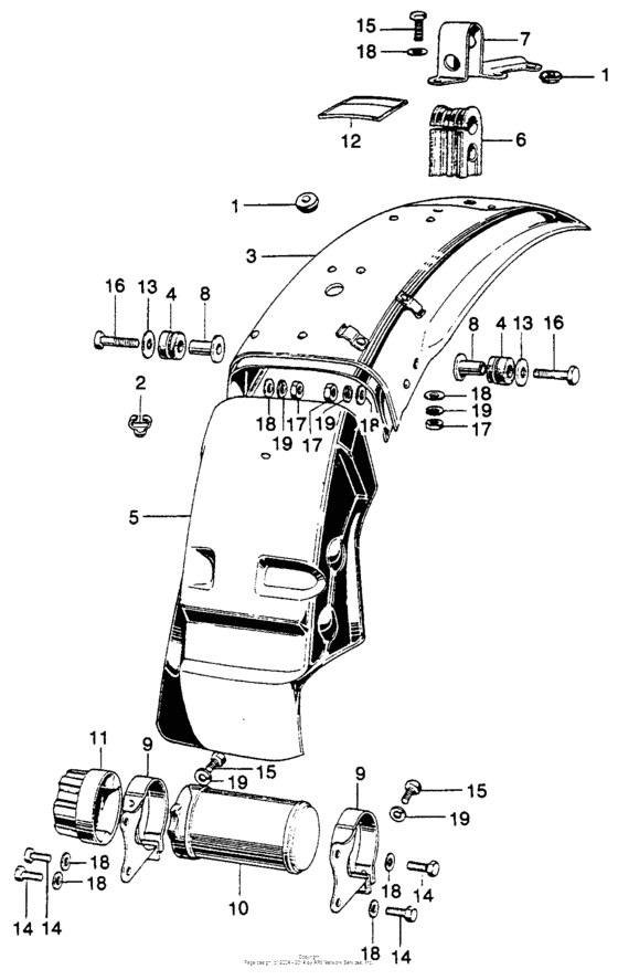 SL350 Задний бампер