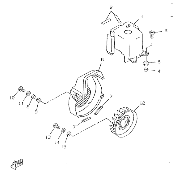 CW50RS Air shroud. fan