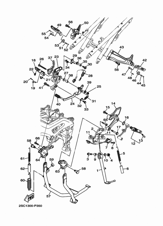 Stand & footrest