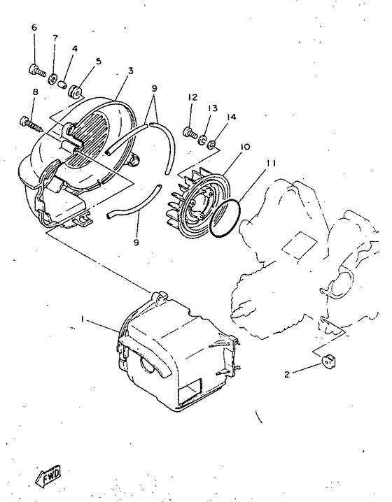 Air shroud. fan