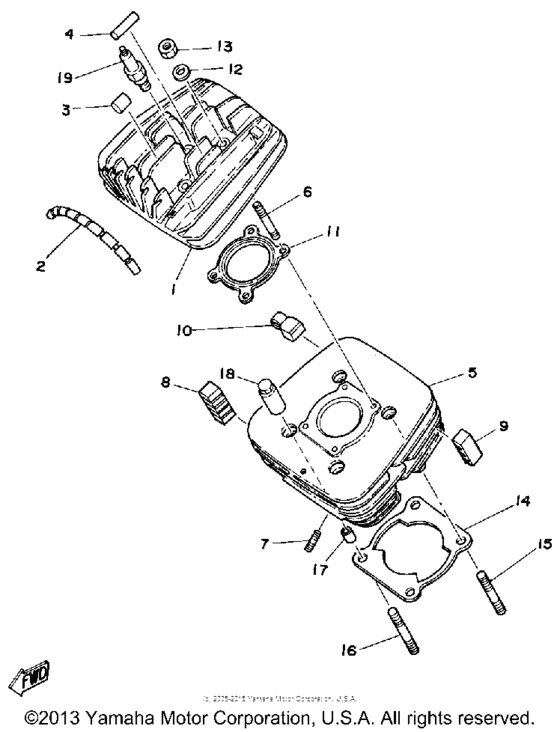 Cylinder head-cylinder