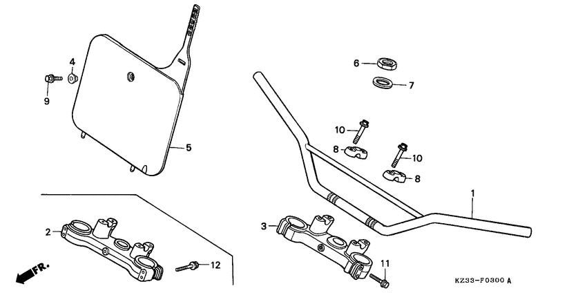 Handle pipe/top bridge