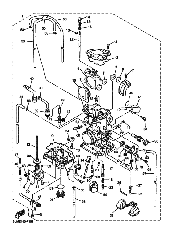 Carburetor assy