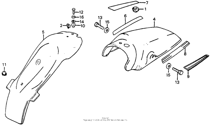 XL75 Задний бампер
