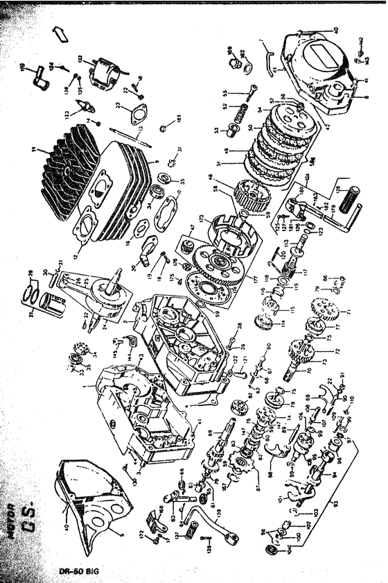 Engine comp. gs-4v