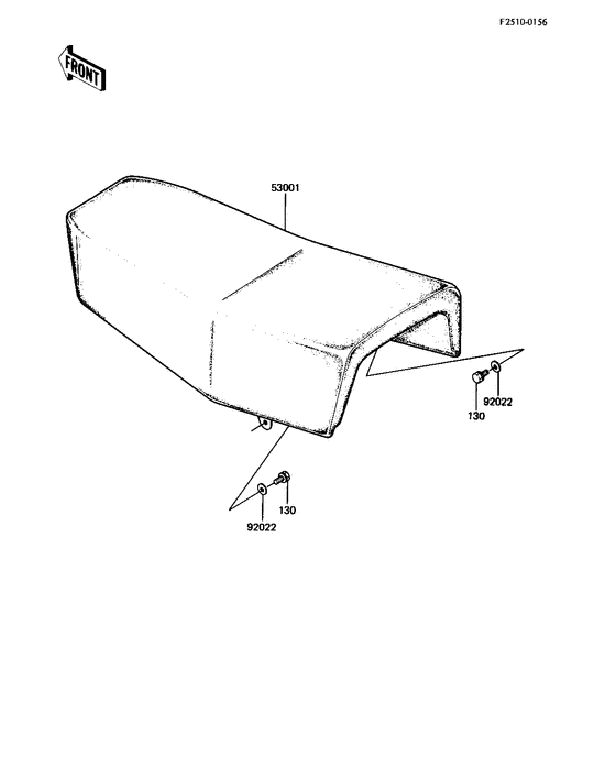 KX500 Пружина