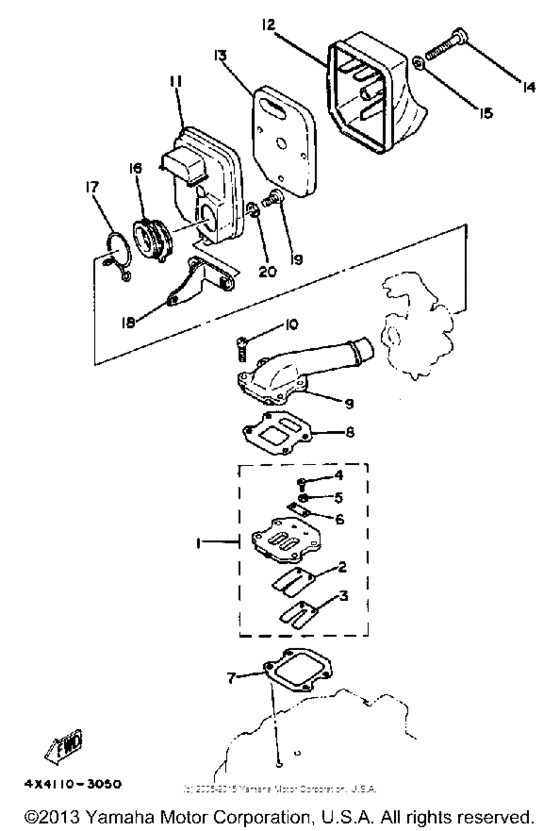 PW50H Впускная система