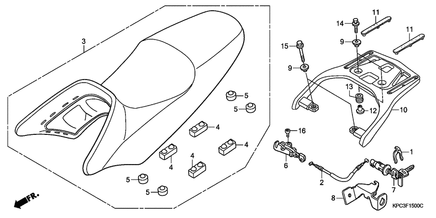 Seat/carrier