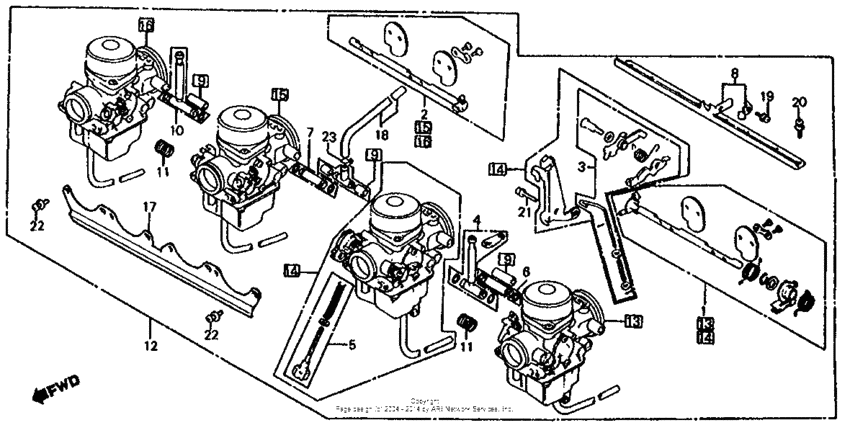 Carburetor (assy., link)