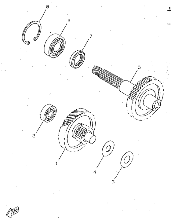 CW50RSP Трансмиссия